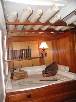 Chart Room Of A Ship